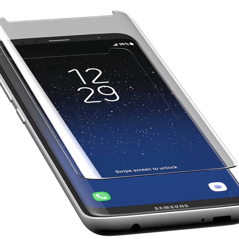 Glass Curve Screen Protector for Samsung Galaxy S8+ - Black